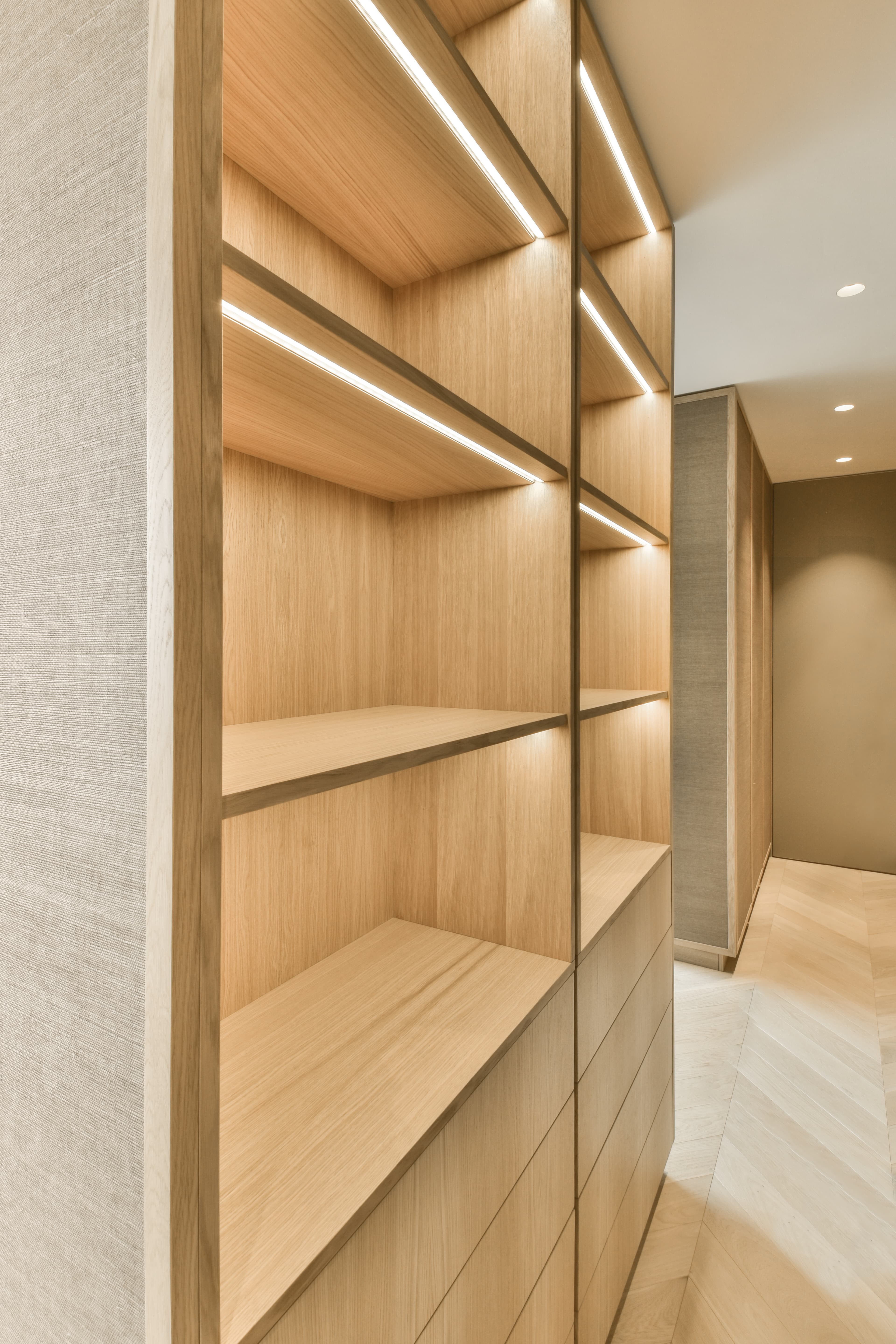 Detail of Marie Desk in Maple